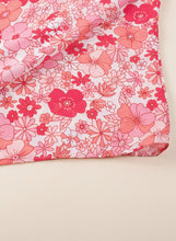 Load image into Gallery viewer, Pink Boho Floral V Neck Kimono Style Blouse