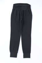 Load image into Gallery viewer, Black Plus Size High Waist Pocketed Skinny Pants