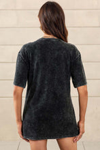 Load image into Gallery viewer, Black Mineral Wash NASHVILLE Vintage Graphic T Shirt