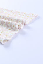 Load image into Gallery viewer, Pink Daisy Bell Bottom Flare Pants