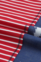 Load image into Gallery viewer, Red American Flag Stars and Stripes Tank Top