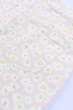 Load image into Gallery viewer, Pink Daisy Bell Bottom Flare Pants