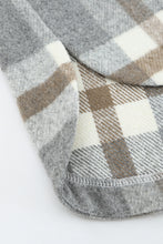 Load image into Gallery viewer, Brown Plaid Print Pocket Women Shacket