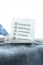 Load image into Gallery viewer, Multicolor Aztec Print Frayed Hem Denim Jacket