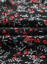 Load image into Gallery viewer, White Floral Ruffled Crop Top and Maxi Skirt Set