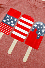 Load image into Gallery viewer, Patriotic Popsicles Short Sleeve Tee