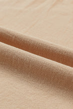 Load image into Gallery viewer, Black Smocked Wide Waistband High Waist Wide Leg Pants