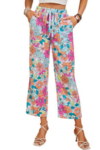 Load image into Gallery viewer, Sky Blue Pocket Short Sleeve Drawstring Lounge Set