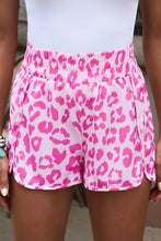 Load image into Gallery viewer, Multicolor Geometric High Waisted Athletic Shorts