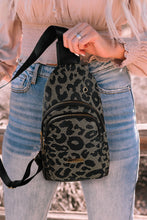 Load image into Gallery viewer, Leopard Print PU Sling Bag