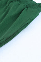 Load image into Gallery viewer, Green Ribbed Knit Shorts Lounge Set