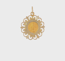 Load and play video in Gallery viewer, 14k Miraculous Medal Charm XR330