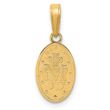 Load image into Gallery viewer, 14k Miraculous Medal Charm STYLE: M2515
