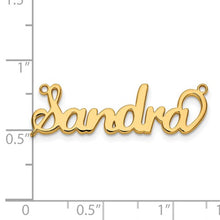 Load image into Gallery viewer, Laser Polished Nameplate with Chain XNA634Y