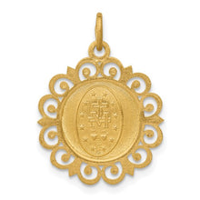 Load image into Gallery viewer, 14k Miraculous Medal Charm XR330