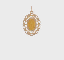 Load and play video in Gallery viewer, 14k Miraculous Medal Charm XR331