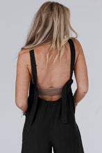 Load image into Gallery viewer, Gray Wide Leg Ruffle Jumpsuit
