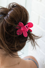 Load image into Gallery viewer, Rose Flower Hair Claw Clip
