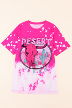 Load image into Gallery viewer, Rose EASTER VIBES Skull Graphic Print Oversized T Shirt
