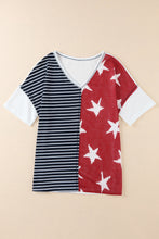 Load image into Gallery viewer, Red American Flag Stars and Stripes Tank Top
