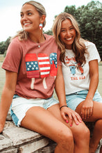 Load image into Gallery viewer, Patriotic Popsicles Short Sleeve Tee
