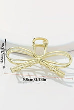Load image into Gallery viewer, Gold Bowknot Shape Claw Clip
