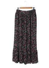 Load image into Gallery viewer, White Floral Ruffled Crop Top and Maxi Skirt Set
