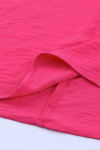 Load image into Gallery viewer, Pink Smocked Wrist Shift Top
