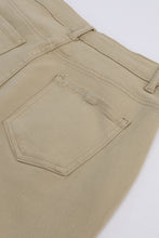 Load image into Gallery viewer, White Solid High Waist Casual Pants
