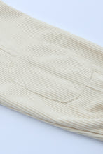 Load image into Gallery viewer, Apricot Leopard Print Detail Pocketed Corduroy Jacket
