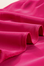 Load image into Gallery viewer, Rose Red Smocked Ruffle Sleeve Blouse
