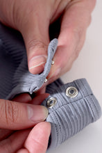 Load image into Gallery viewer, Black Solid Color Ribbed Sleeveless Sport Romper
