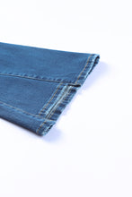 Load image into Gallery viewer, Sky Blue Medium Wash High Rise Flare Jeans
