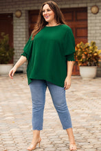 Load image into Gallery viewer, Pink Smocked Wrist Shift Top
