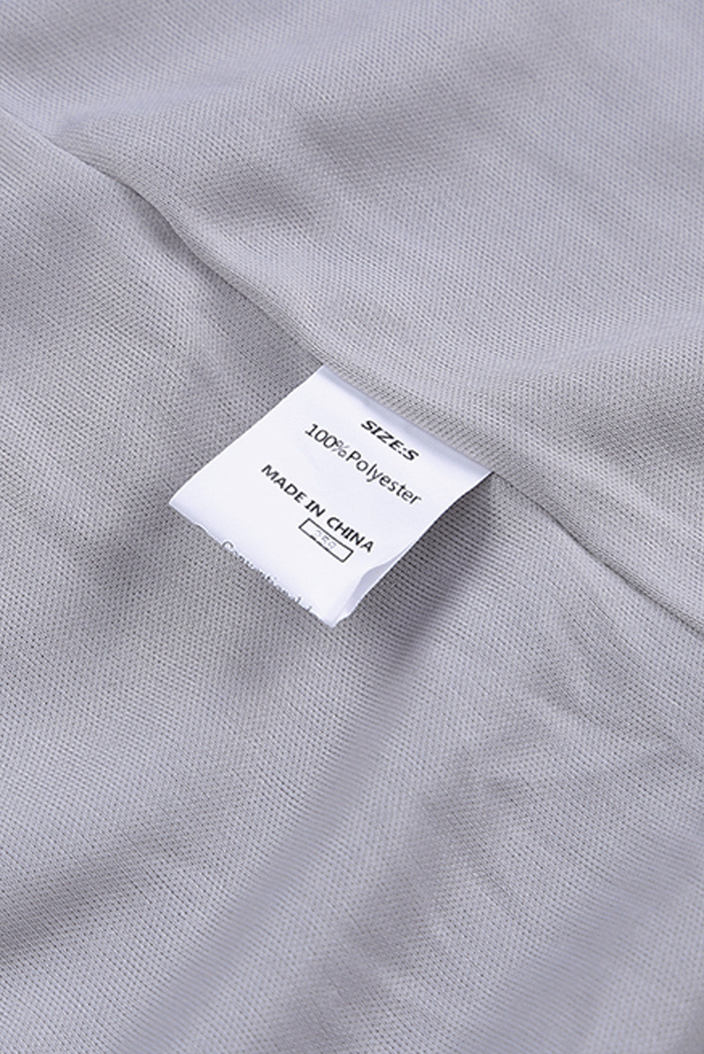 Gray Colorblock Checkered Sherpa Jacket