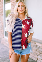 Load image into Gallery viewer, Red American Flag Stars and Stripes Tank Top
