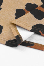 Load image into Gallery viewer, Leopard Plus Size Round Neck Boyfriend T Shirt
