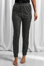 Load image into Gallery viewer, Black Breezy Leopard Joggers
