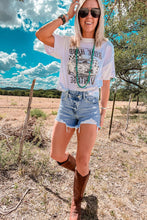 Load image into Gallery viewer, Sky Blue High Rise Crossover Waist Denim Shorts
