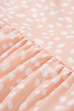 Load image into Gallery viewer, Pink Cheetah Print Tiered Ruffled Plus Size Dress
