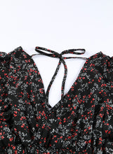 Load image into Gallery viewer, White Floral Ruffled Crop Top and Maxi Skirt Set
