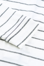 Load image into Gallery viewer, Striped Print Long Sleeve and Pants Pajamas Set
