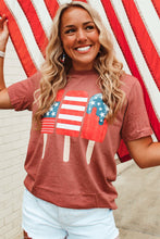 Load image into Gallery viewer, Patriotic Popsicles Short Sleeve Tee
