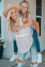 Load image into Gallery viewer, Black Striped Tank Top
