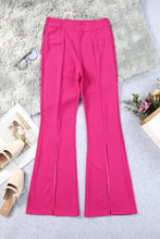 Load image into Gallery viewer, Black Split Hem High Waist Pants
