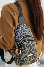 Load image into Gallery viewer, Leopard Print PU Sling Bag
