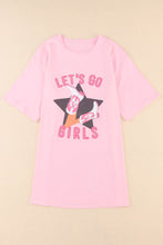 Load image into Gallery viewer, White Lets Go Girls Western Graphic Tee
