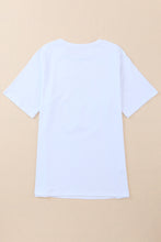 Load image into Gallery viewer, White Lets Go Girls Western Graphic Tee
