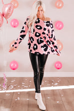 Load image into Gallery viewer, Leopard Pocket Short Sleeve Drawstring Lounge Set
