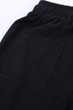 Load image into Gallery viewer, Black Causal Pockets Pants
